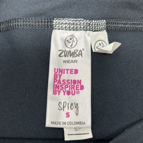 Zumba Spicy Women's Black Active Athletic Fitness Wear Pants Size Small - Picture 8 of 11